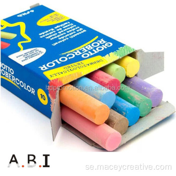 Ny 10st Color Dustless Chalk Set